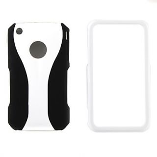 Detachable Design Plastic Hard Cover Case for iPhone 3G and 3GS (Multi Color)