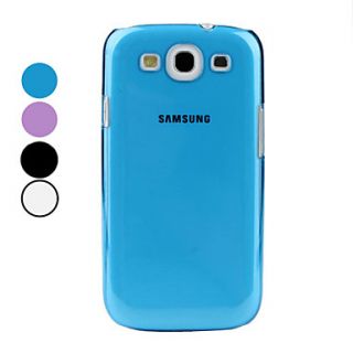 Transparent Clear Crystal Hard Case for Samsung Galaxy S3 I9300 (Assorted Colors)