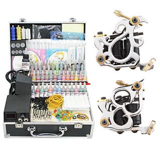 2 Alloy Tattoo Gun Kit for Lining and Shading