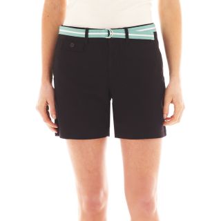 Dockers Soft Shorts, Black, Womens