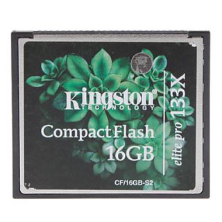 16GB Kingston Elite Pro 133X Compact Flash CF Memory Card