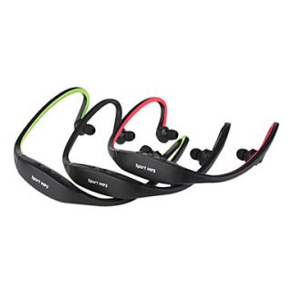 Wireless Sport  Music Player Headphone Support TF FM Radio