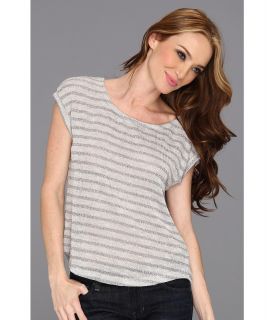 Splendid S/S Dolman Top Womens T Shirt (Gray)