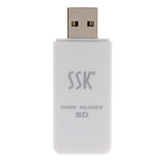 SSK USB 2.0 Card Reader for SD, MMC Card