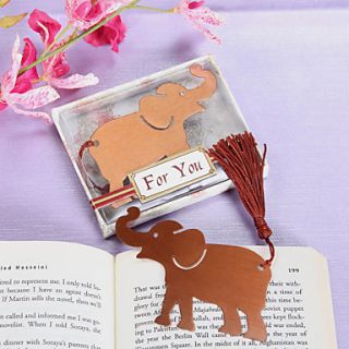 Elephant Bookmark Favor