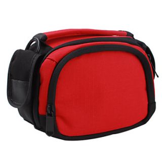 Protective Nylon Bag for DV, DC and Interchangeable Lens Digital Camera (Red, B11)