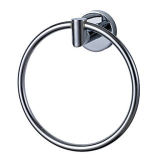 Bathroom Accessories Chrome Finish Stainless Steel Towel Ring