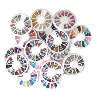 20 PCS Nail Art Decoration Wheels