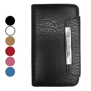 High Quality PU Leather Full Body Case for iPhone 4G and 4S (Assorted Colors)