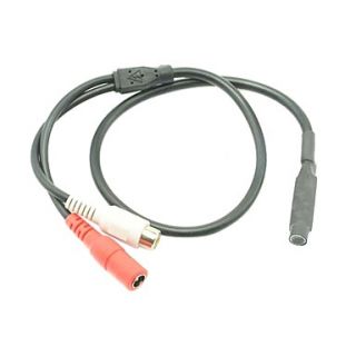 Ultra Mini Microphone Module with RCA Jack for Audio Monitoring