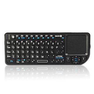 Rii mini Bluetooth Keyboard Wireless Keyboard With Touchpad Laser Pointer