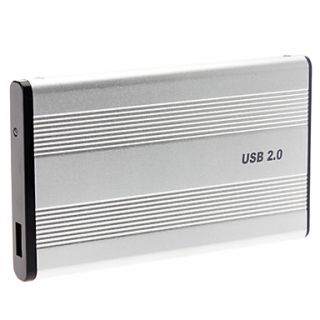 2.5 Alluminum USB 2.0 IDE External Case Enclosure