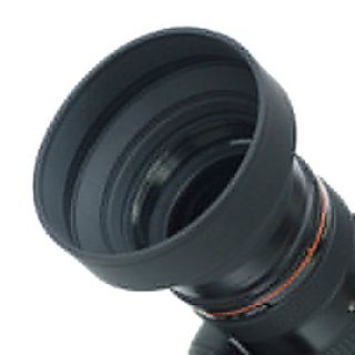 58mm Rubber Lens Hood for Wide angle, Standard, Telephoto Lens