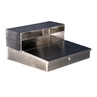 Dc Tech Stainless Steel Shop Desk   24X23x13   Gray
