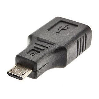 USB Female to Micro USB Male Adapter for Samsung Galaxy S3 I9300 and Others