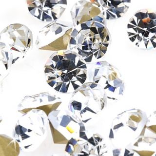 Shining Round Crystal Diamond Confetti   Set of 1440 Pieces (More Sizes)