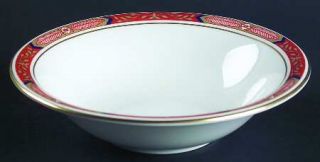 Royal Worcester Beaufort Rust/Red Coupe Cereal Bowl, Fine China Dinnerware   Rus