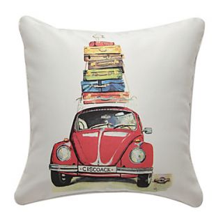 Print Modern Vehicle Decorative Pillow Cover