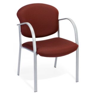 OFM Office Stacking Chair 414 Seat / Back Color Burgundy Fabric