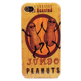 Peanut People Pattern Hard Case for iPhone 4/4S