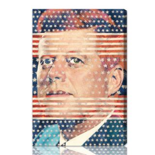 Oliver Gal John F. Kennedy Graphic Art on Canvas 10299 Size 30 x 45