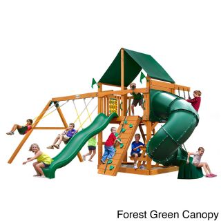 Gorilla Playsets Mountaineer Cedar Swing Set With Amber Posts