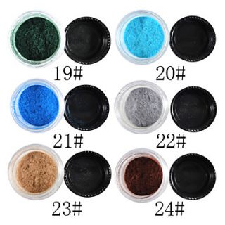 1PCS Velvet Nail Art Decorations No.19 24(8ml,Assorted Colors)