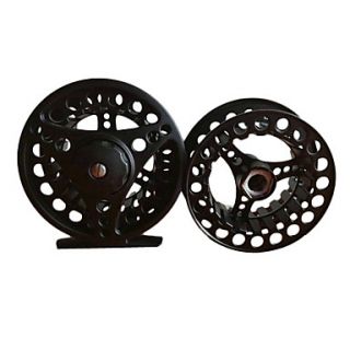 7/8 85mm Fly Reel with a Spare Spool (Black/Silver/God)