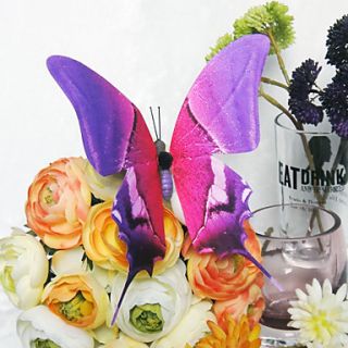 Pretty Plastic Butterfly (Set Of 6)