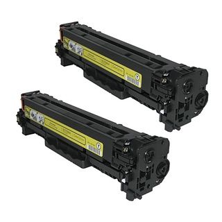 Hp Cb542a (hp 125a) Compatible Yellow Toner Cartridge (pack Of 2) (YellowPrint yield 2,200 pages at 5 percent coverageModel NL 2x HP CB542A YellowPack of Two (2) cartridgesNon refillableWe cannot accept returns on this product. )