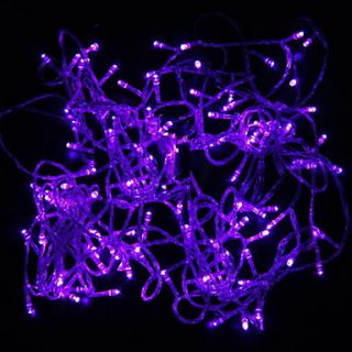 100 Light Purple LED Wedding Decoration String (10m, 220V)
