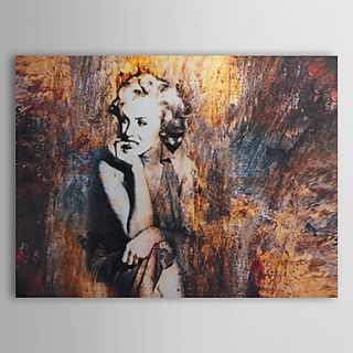 Hand Painted Oil Painting People Marylin Monroe 1303 PE0248