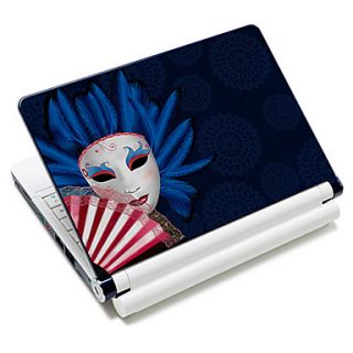 Cool Mask Pattern Laptop Protective Skin Sticker For 10/15 Laptop 18352(15 suitable for below 15)