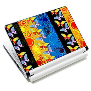 Butterfly Pattern Laptop Protective Skin Sticker For 10/15 Laptop 18395(15 suitable for below 15)