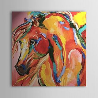 Hand Painted Oil Painting Abstract Horse 1303 AB0425