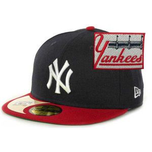 New York Yankees New Era MLB Cooperstown Patch 59FIFTY Cap