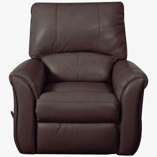 Olson Leather Recliner, Durango Expresso (Dark Brown)