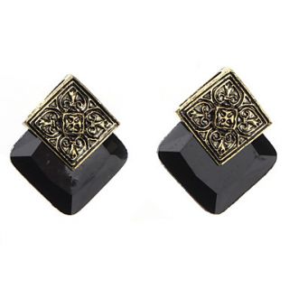 Palace of Carve Patterns Designs Woodwork Restore Earrings