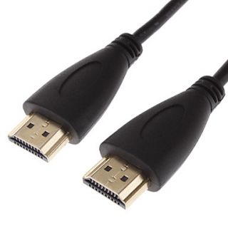 High Speed HDMI Cable 1.4v Support 3D for Smart LED HDTV, Apple TV, Blu Ray DVD (1 m)