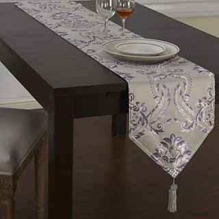 Country Purple Floral Table Runners