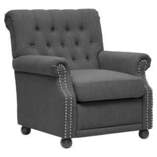 Wholesale Interiors Baxton Studio Chair BH201210 7028 Color Dark Gray Linen