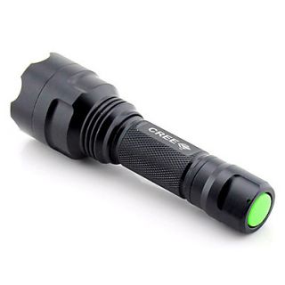 3 Mode 300LM Glare Rechargeable Flashlight with Cree R2 LED(Without Battery And Charger)D150010