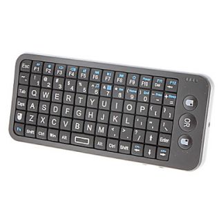 SW A335 Mini Wireless 2.4G Remote Control Game Pad Keyboard(Black)