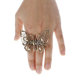 Butterfly Shaped Separate Alloy Plating Dual Rings