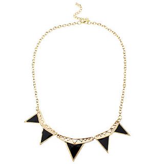 Fashion Geometry Hollow Out Alloy Necklace