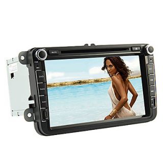 8 inch 2 Din TFT Screen In Dash Car DVD Player For Volkswagen With Bluetooth,Navigation Ready GPS,iPod Input,RDS,Canbus,TV