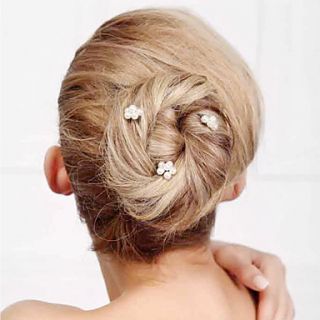 Unique Pearl Wedding/Party Hairpins/Headpiece(Set of 3)