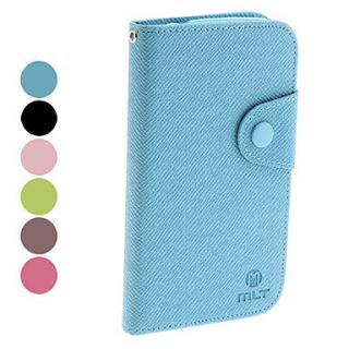 Microgroove Pattern PU Leather Case for Samsung Galaxy Grand DUOS I9082 (Assorted Colors)