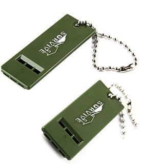 Double Frequency Whistle for Survival