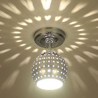 3W Modern Led Ceiling Light with Scattering Globe Light Design Shadow Effect